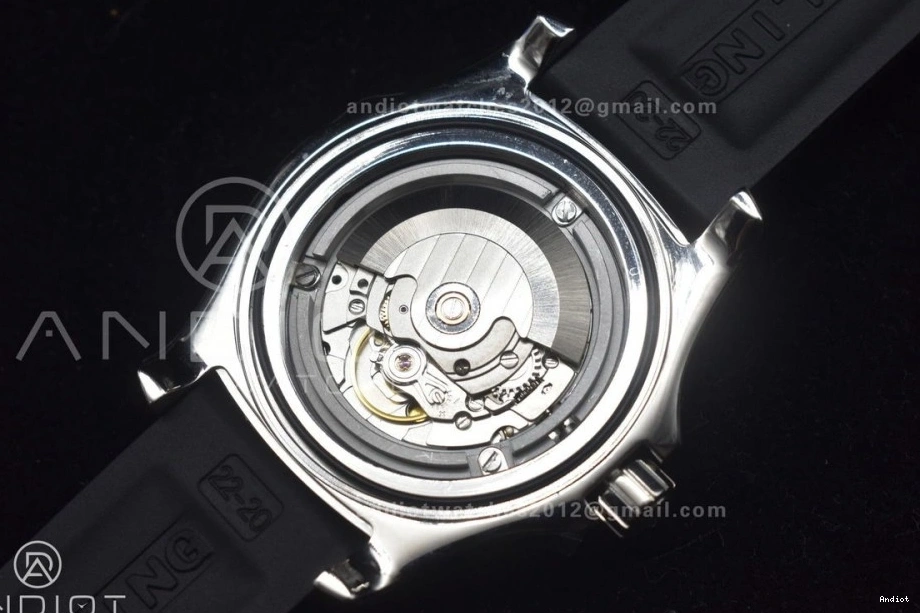 Black Bezel 1:1 Strap 44 Edition A2824 On Dial TF Superocean Rubber Best Black Automatic Black 0218